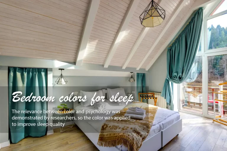 Bedroom colors for sleep