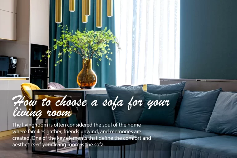 Choose a sofa for living room