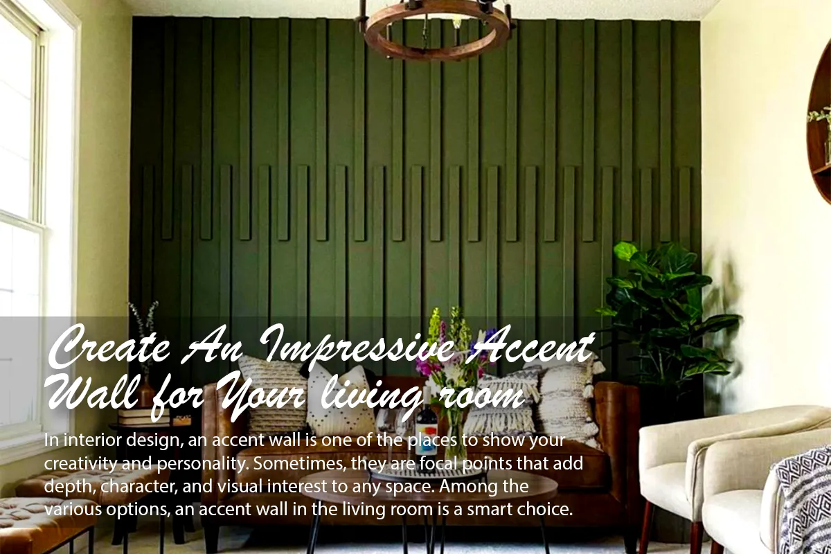 Create An Impressive Accent Wall for Your living room