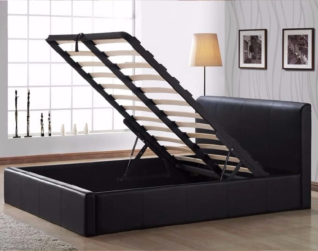 Ottoman bed for mini bedroom